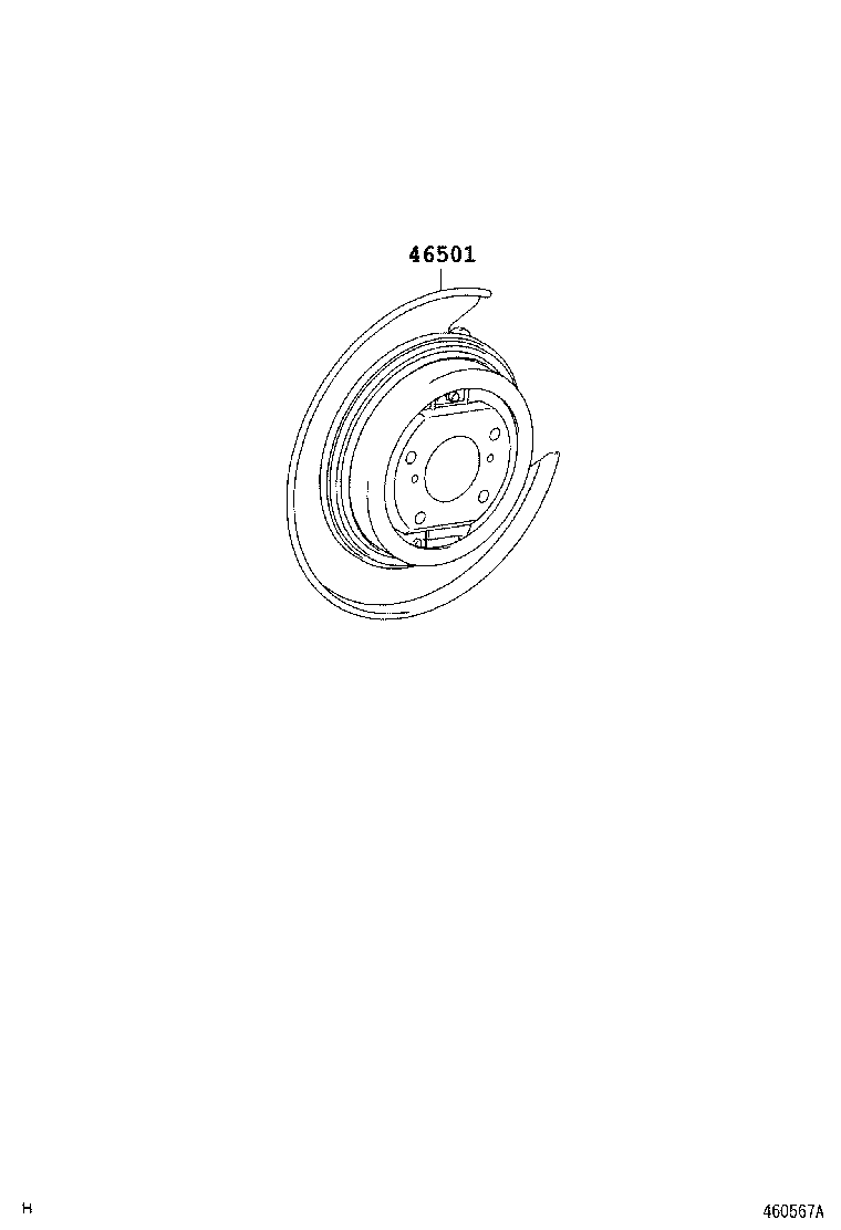  AVALON |  PARKING BRAKE CABLE