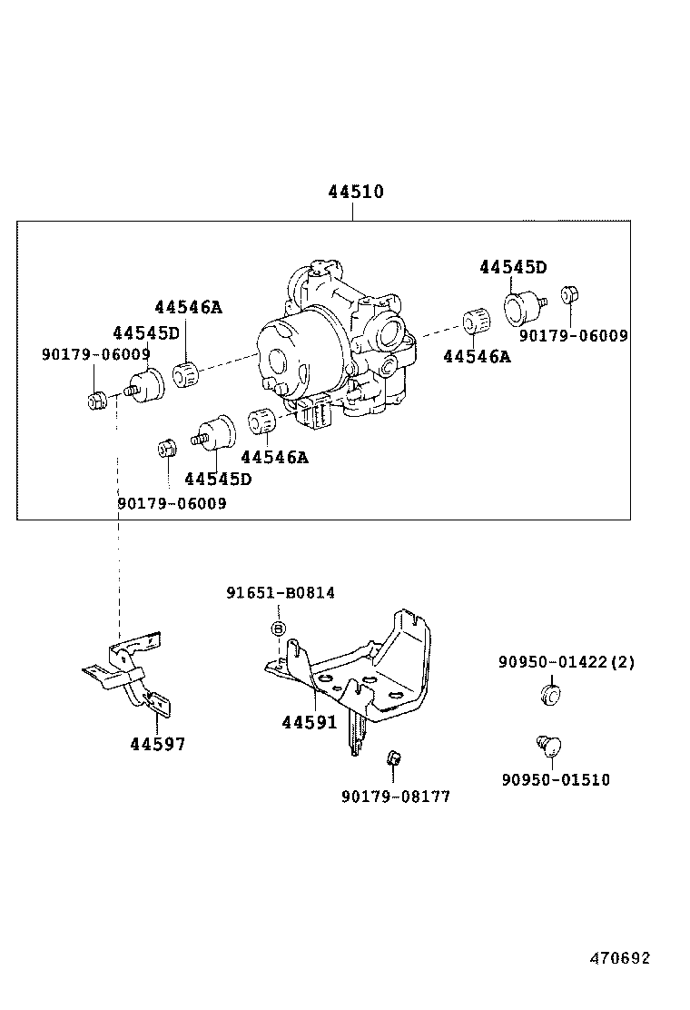  LS400 |  BRAKE TUBE CLAMP