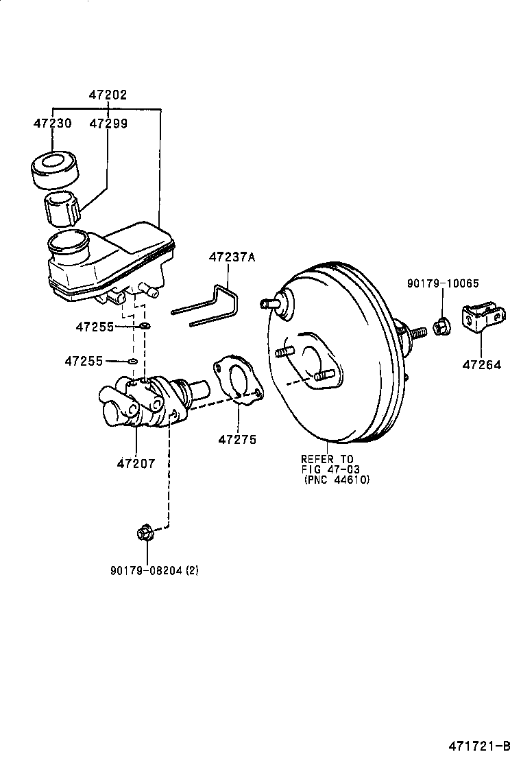  CELICA |  BRAKE MASTER CYLINDER