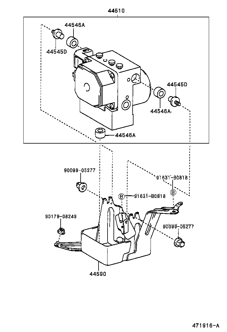  MR2 |  BRAKE TUBE CLAMP