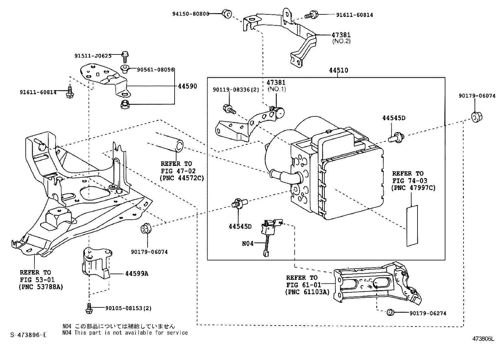  PRIUS |  BRAKE TUBE CLAMP