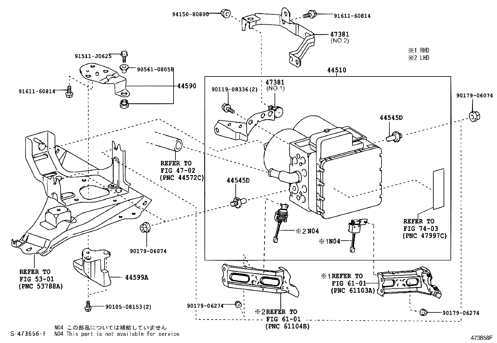  PRIUS |  BRAKE TUBE CLAMP