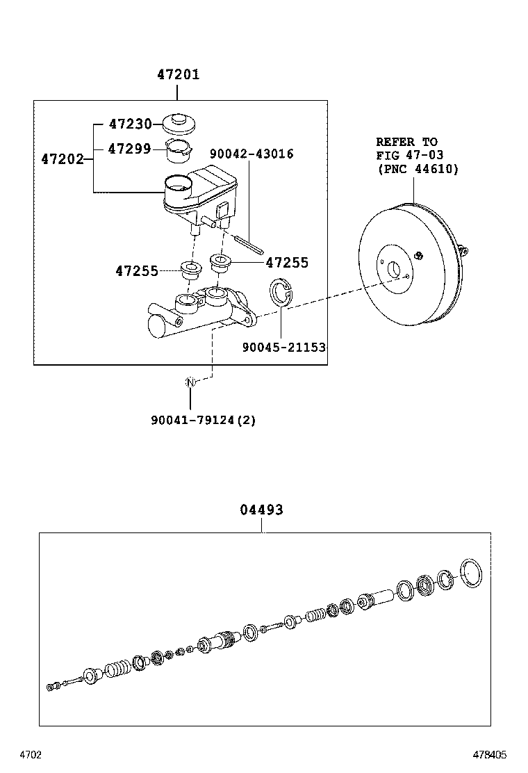  RUSH |  BRAKE MASTER CYLINDER