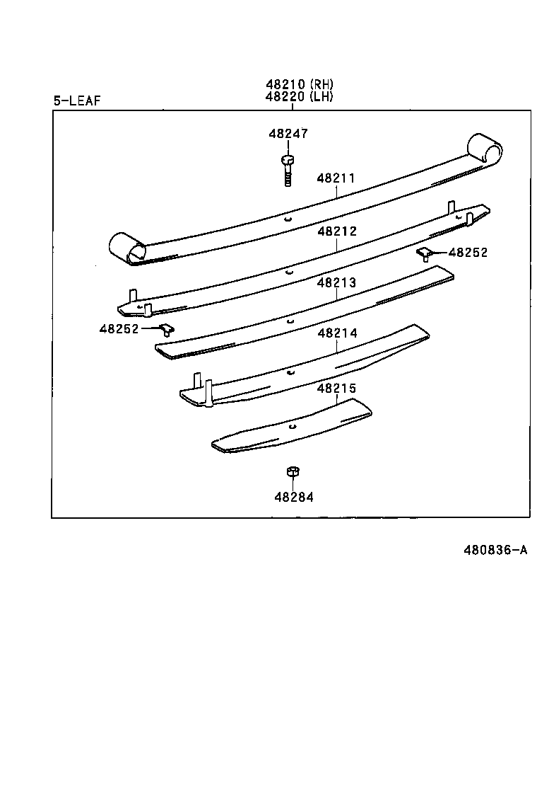  T U V |  REAR SPRING SHOCK ABSORBER