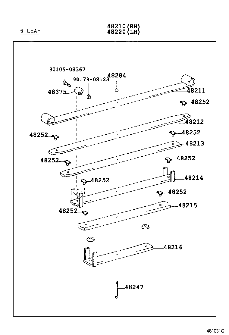  T U V |  REAR SPRING SHOCK ABSORBER