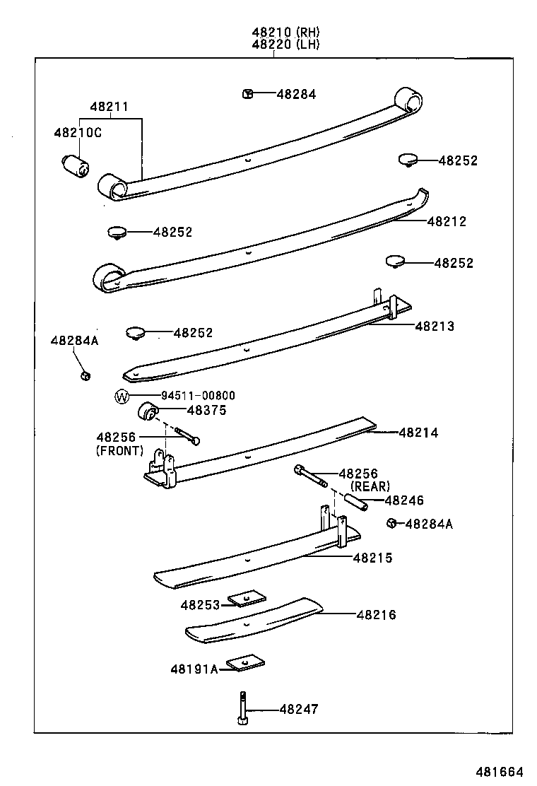  HILUX |  REAR SPRING SHOCK ABSORBER