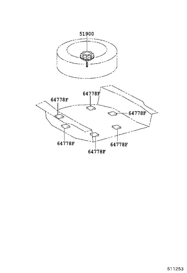  REIZ |  SPARE WHEEL CARRIER