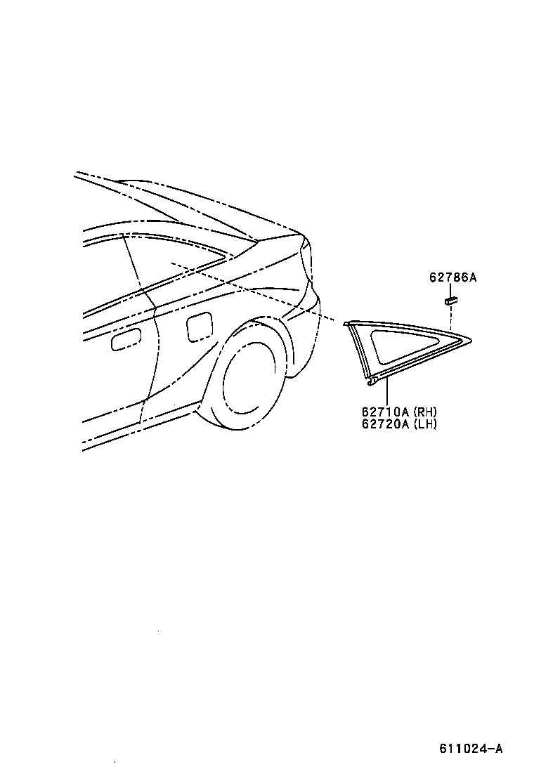  CELICA |  QUARTER WINDOW