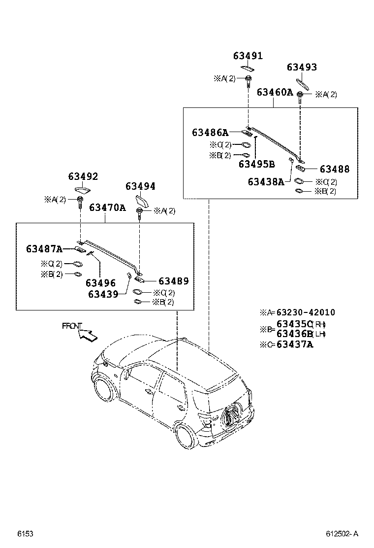  RUSH |  ROOF PANEL BACK PANEL