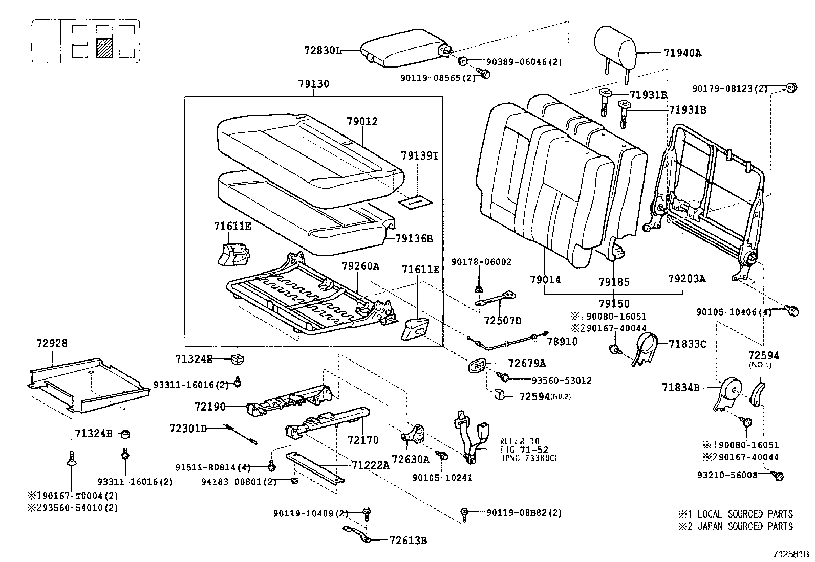  T U V |  SEAT SEAT TRACK