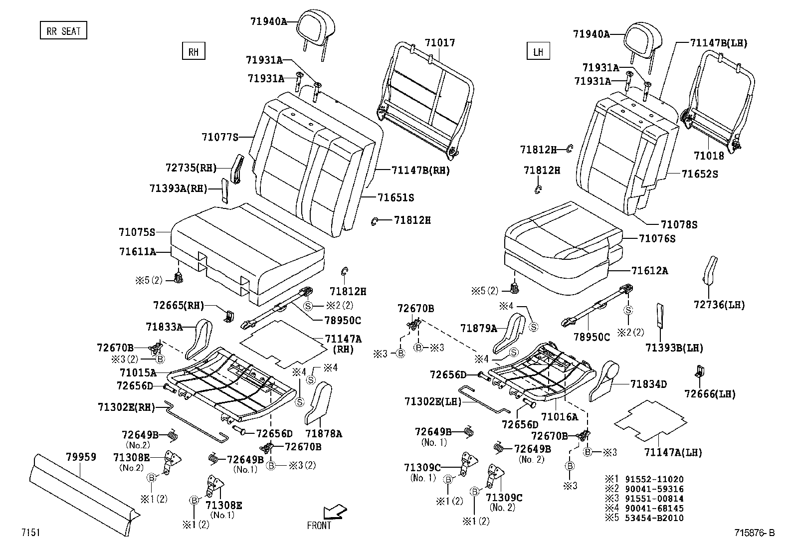  RUSH |  SEAT SEAT TRACK