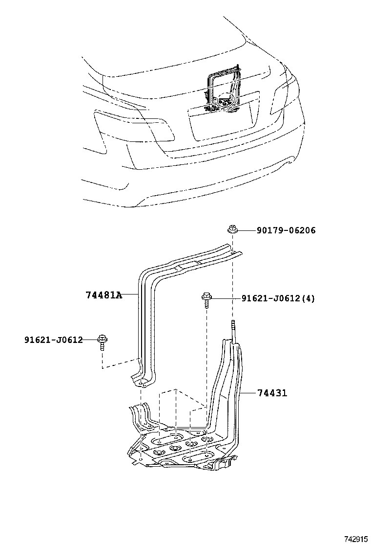  CAMRY AURION HV ARL |  BATTERY CARRIER