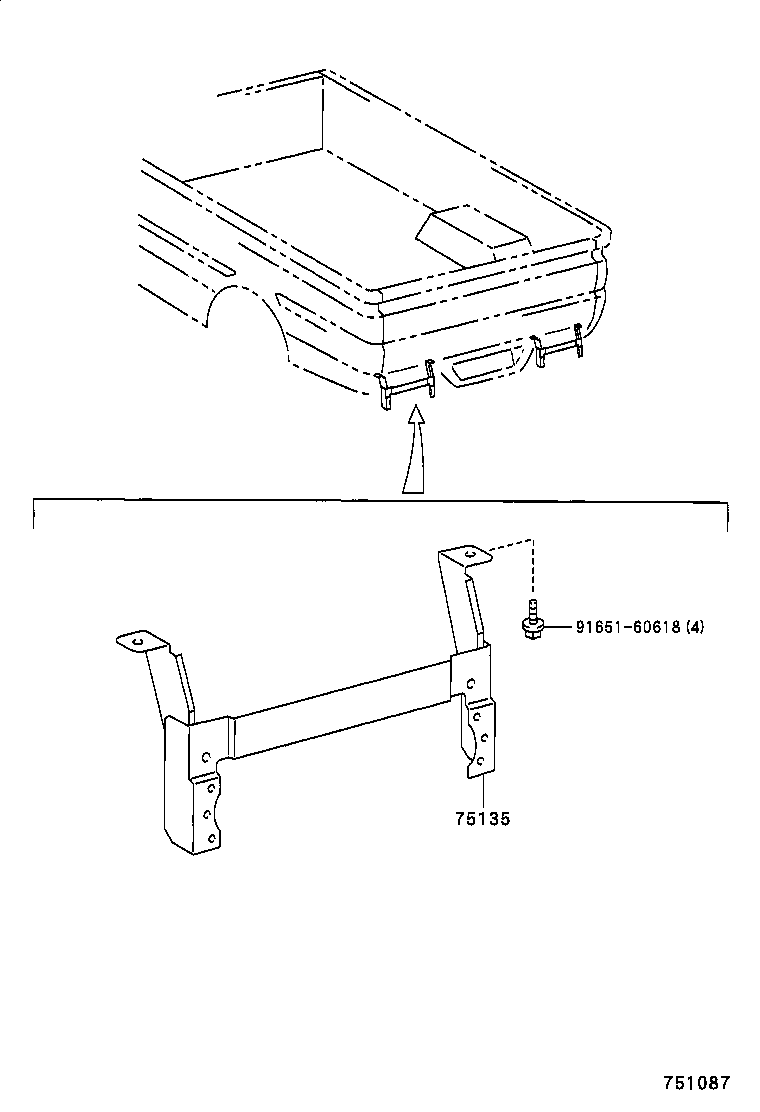  T U V |  TOOL BOX LICENSE PLATE BRACKET