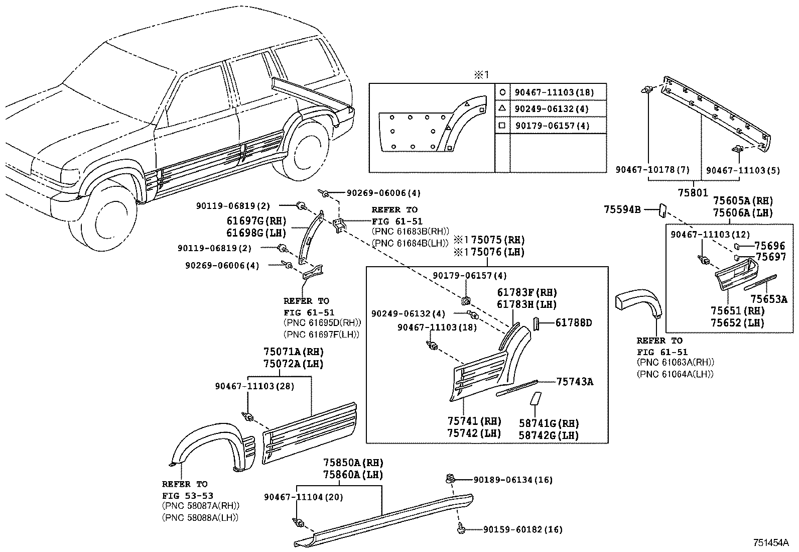  LAND CRUISER 80 |  MOULDING