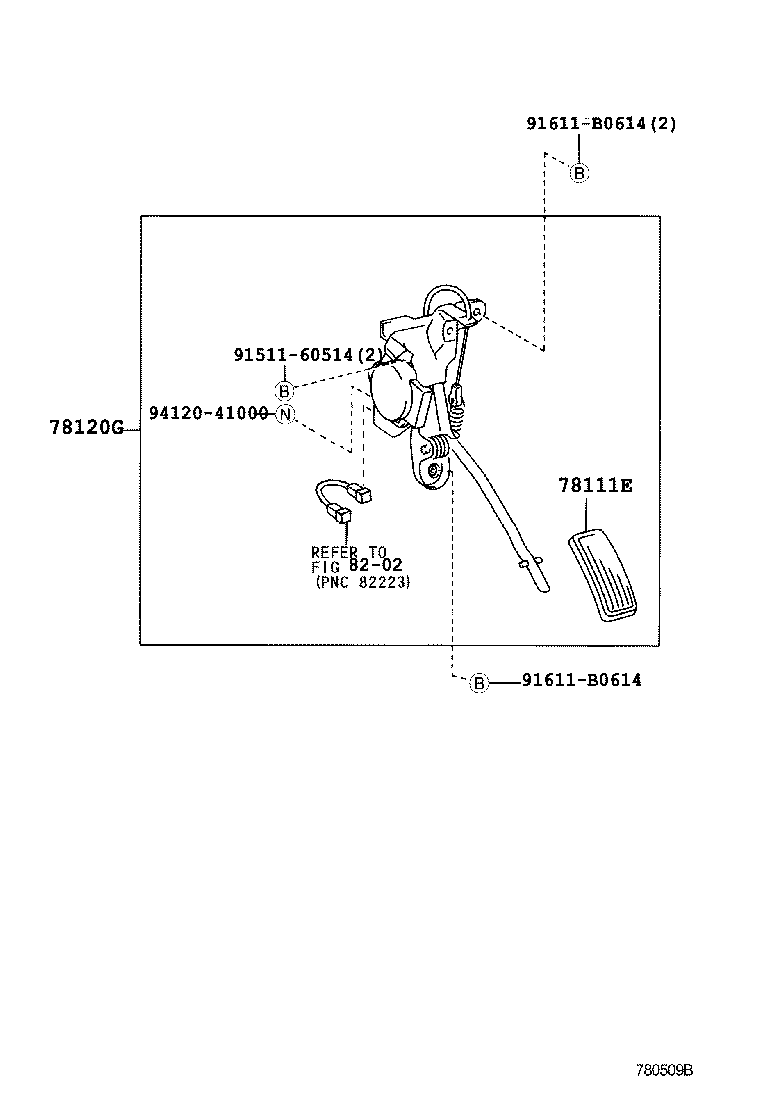  LAND CRUISER 90 |  ACCELERATOR LINK