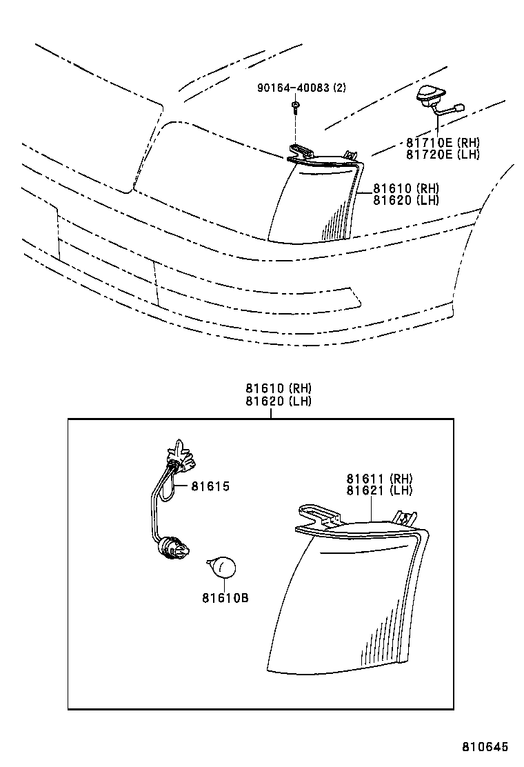  CROWN |  FRONT CLEARANCE LAMP