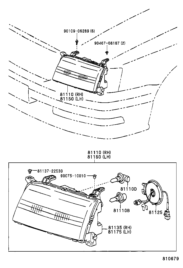  CROWN |  HEADLAMP