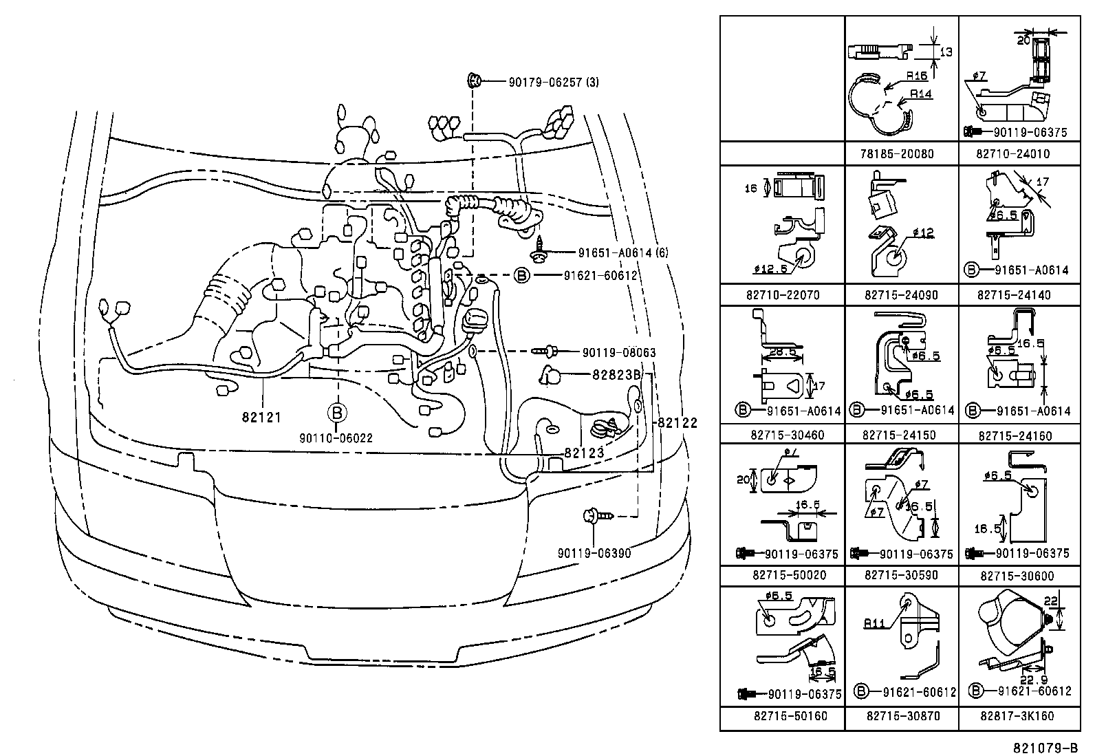  CROWN |  WIRING CLAMP