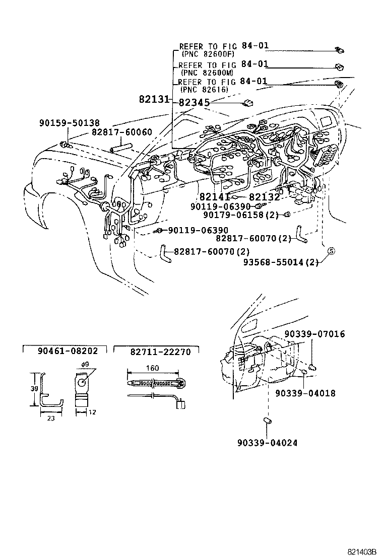  LAND CRUISER 80 |  WIRING CLAMP