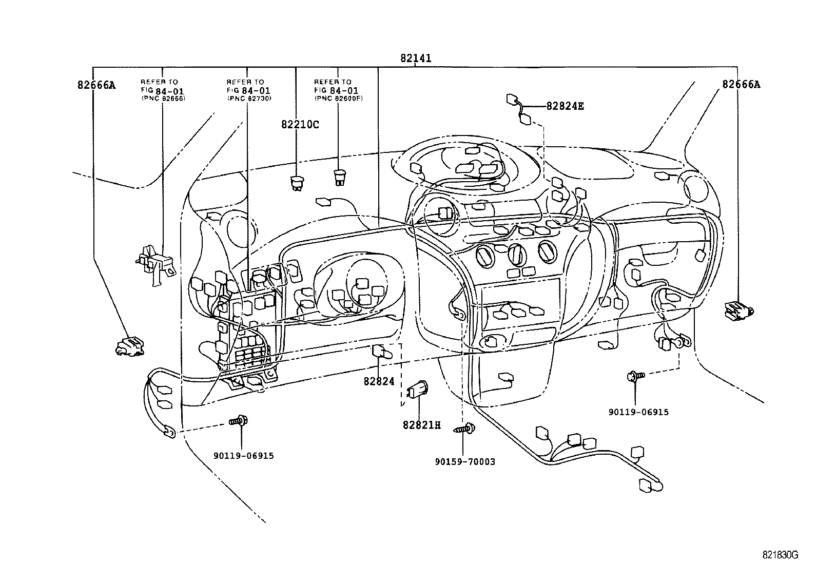  YARIS ECHO 4D |  WIRING CLAMP