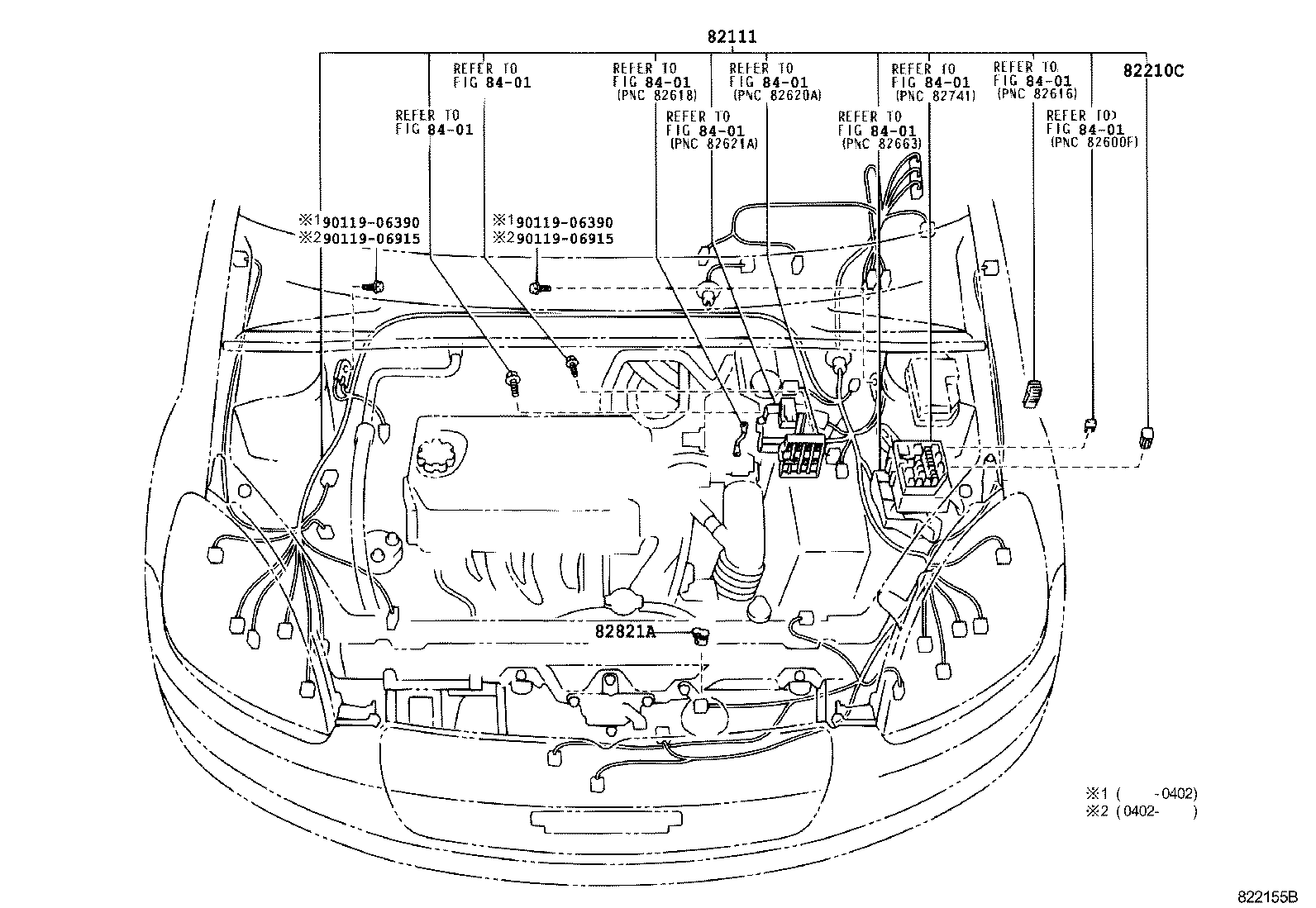  YARIS ECHO 3D 5D |  WIRING CLAMP