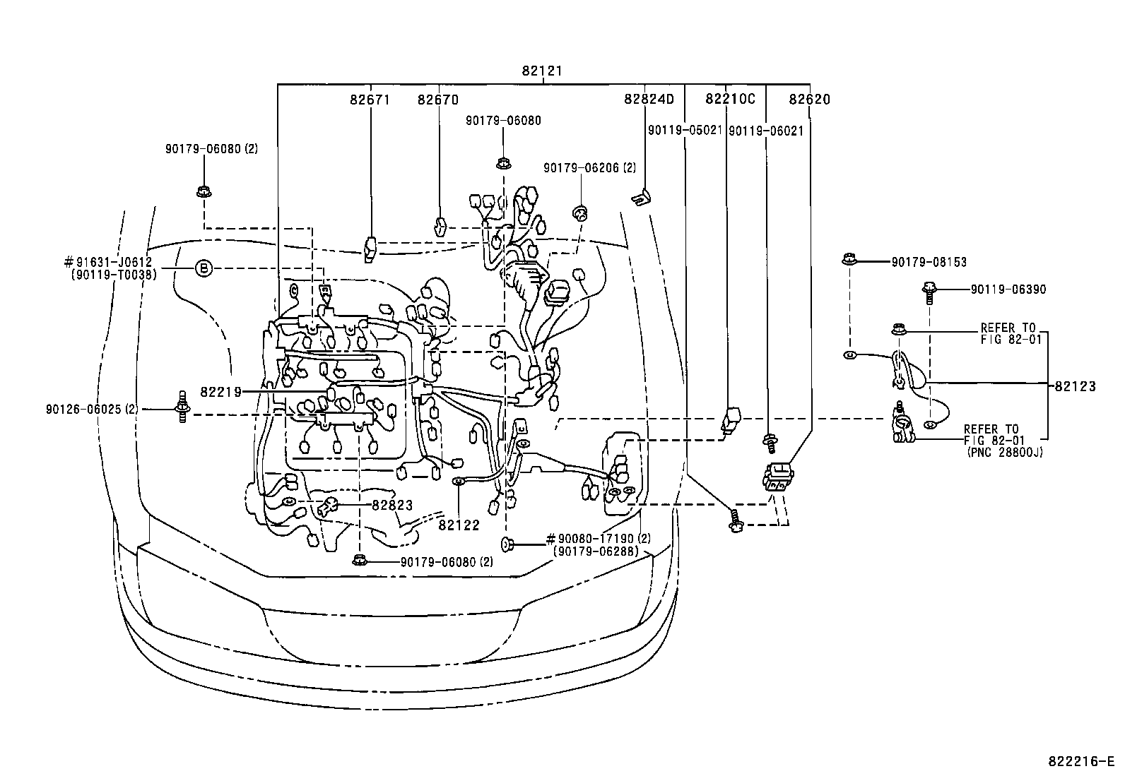  AVALON |  WIRING CLAMP