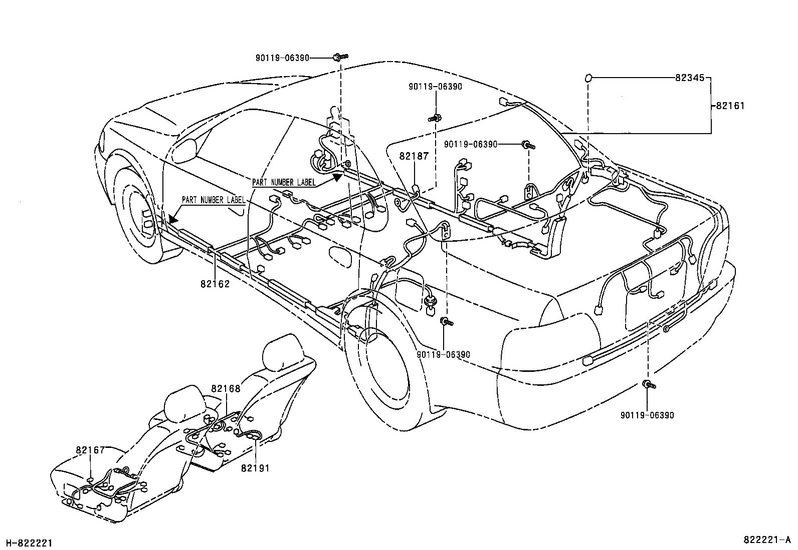  AVALON |  WIRING CLAMP