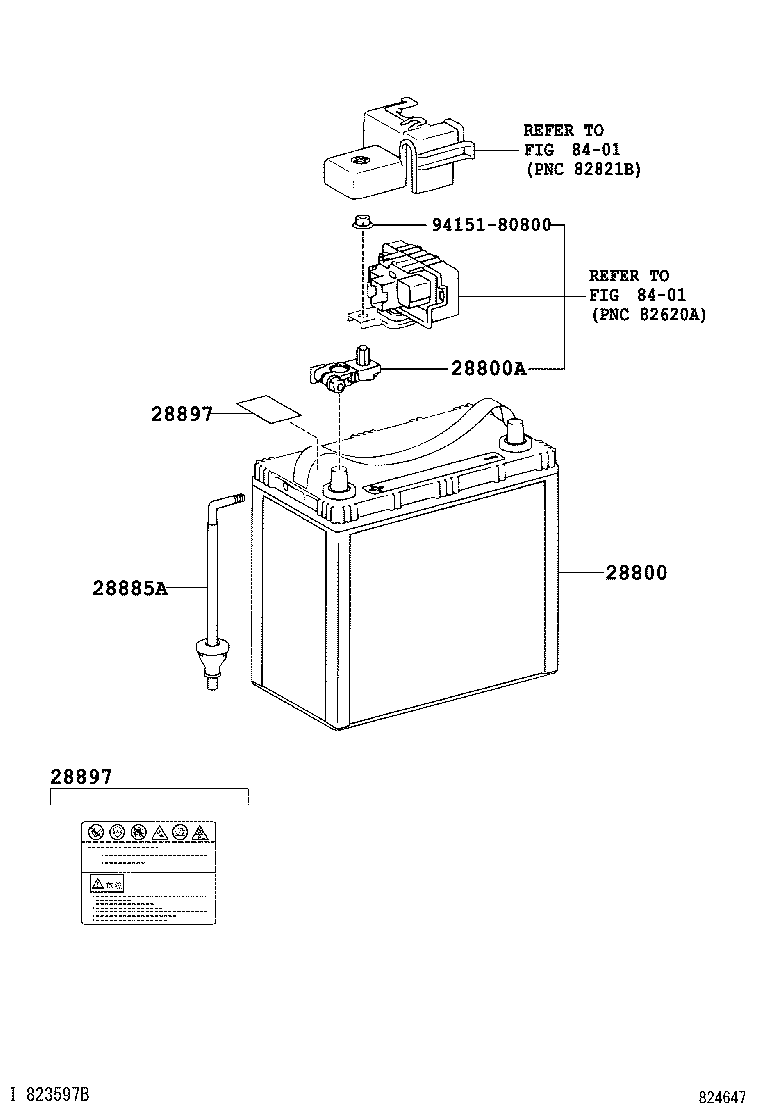  PRIUS CHINA |  BATTERY BATTERY CABLE