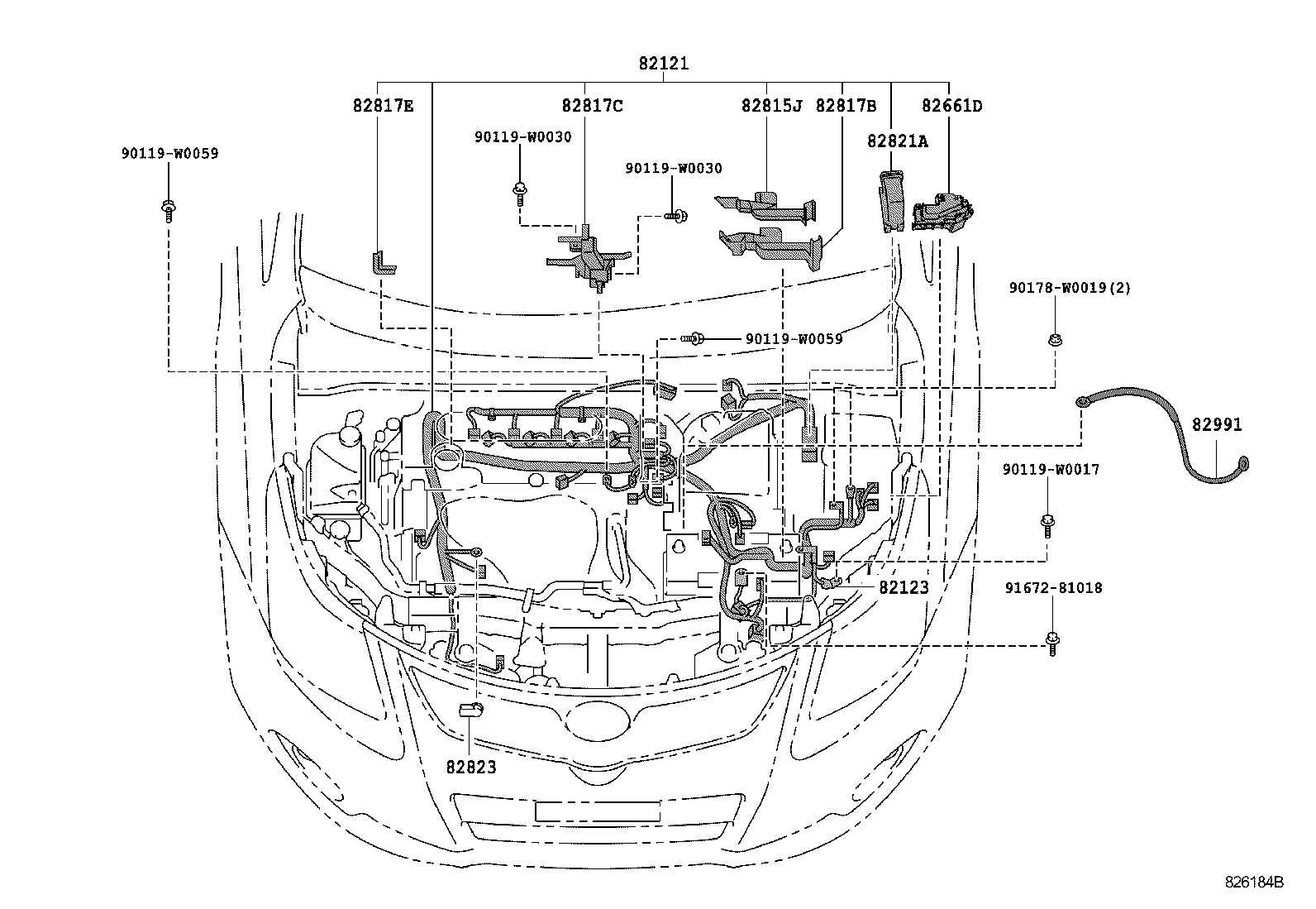  AVENSIS |  WIRING CLAMP