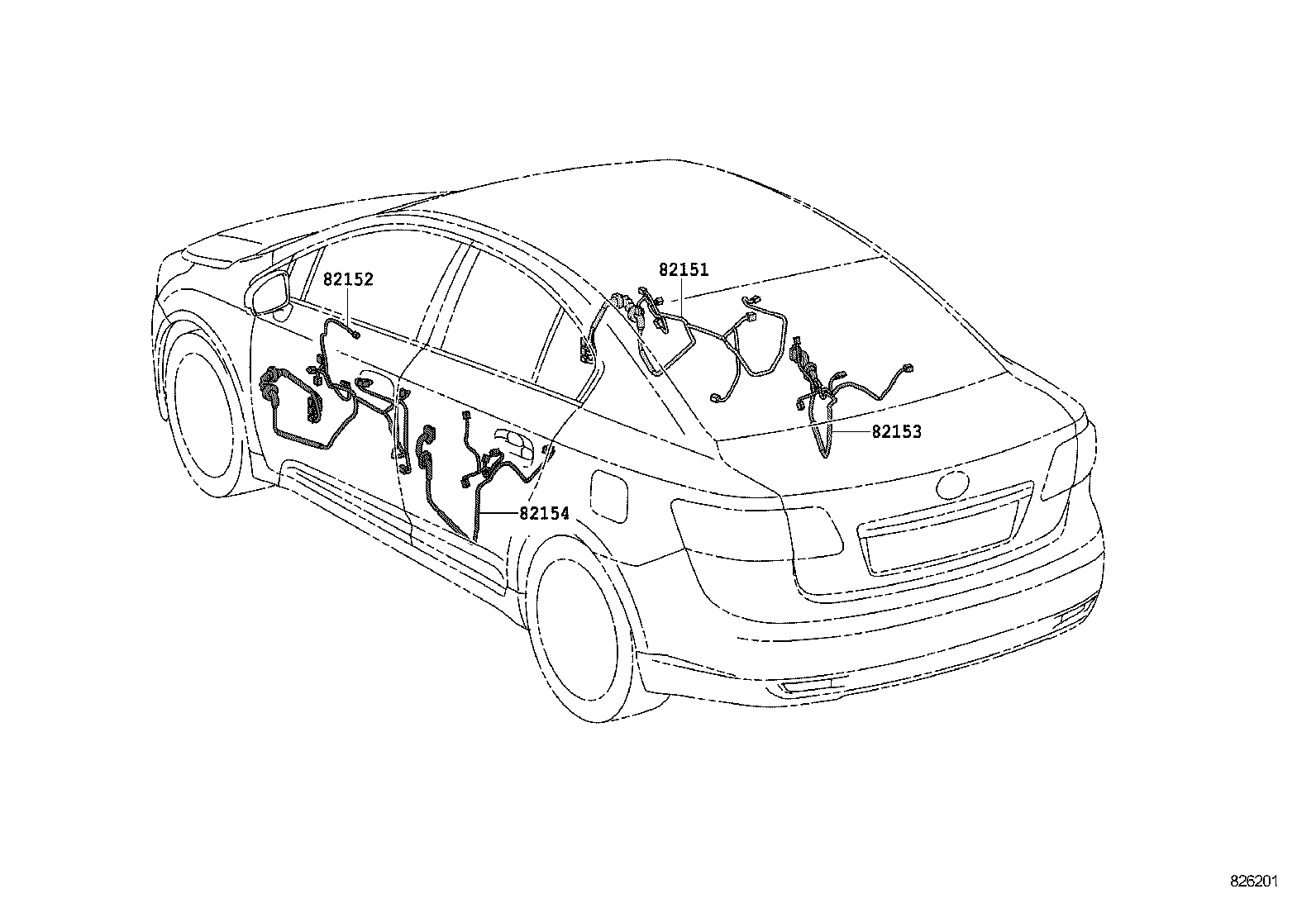  AVENSIS |  WIRING CLAMP