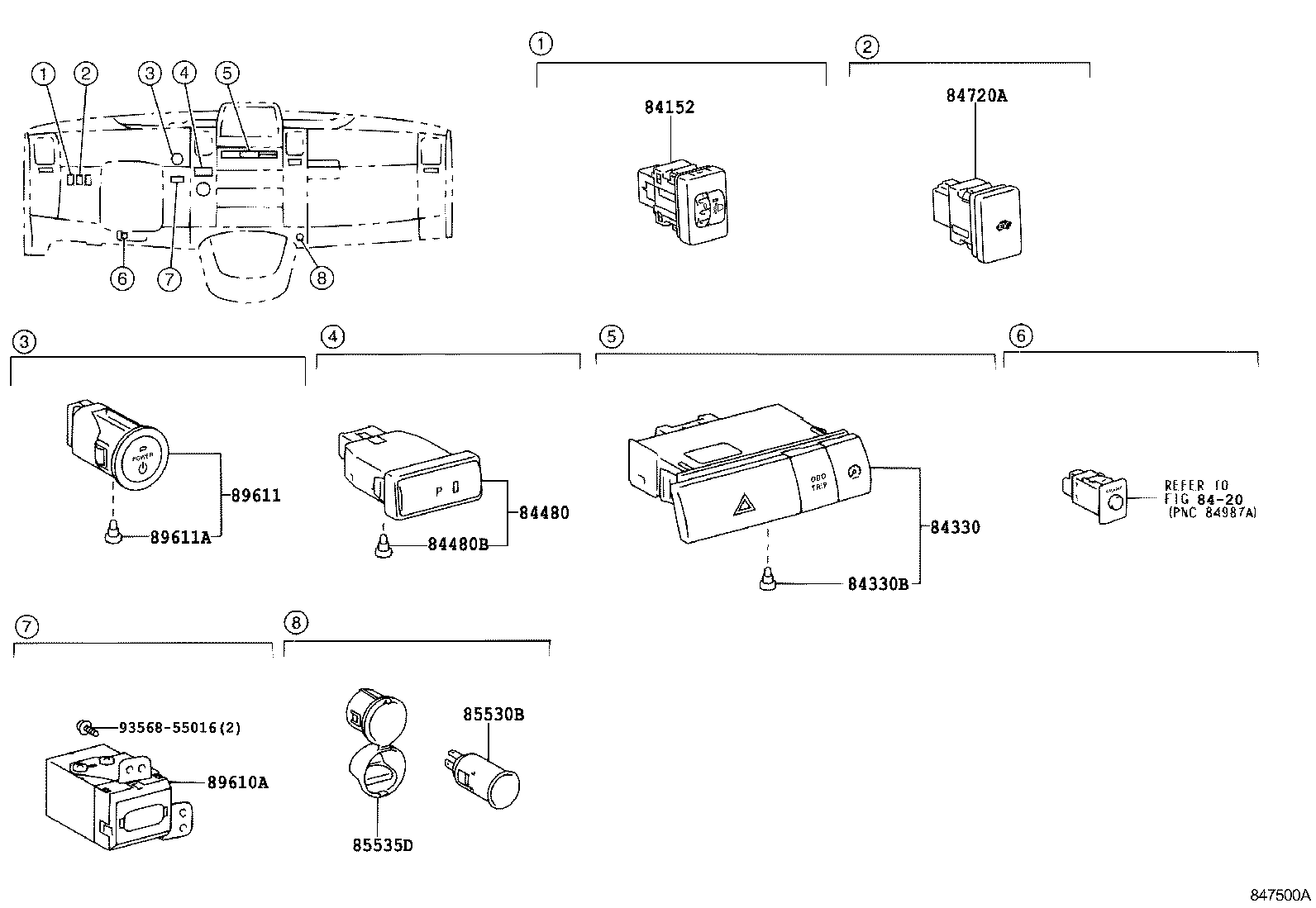  PRIUS CHINA |  SWITCH RELAY COMPUTER