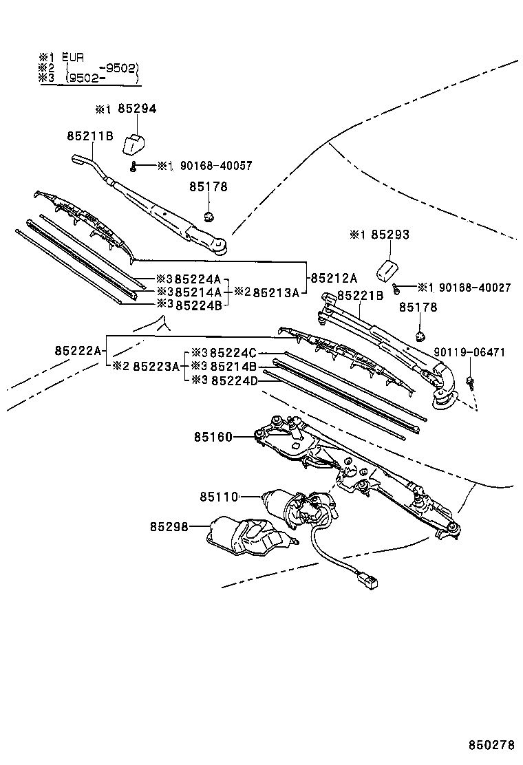  LS400 |  WINDSHIELD WIPER