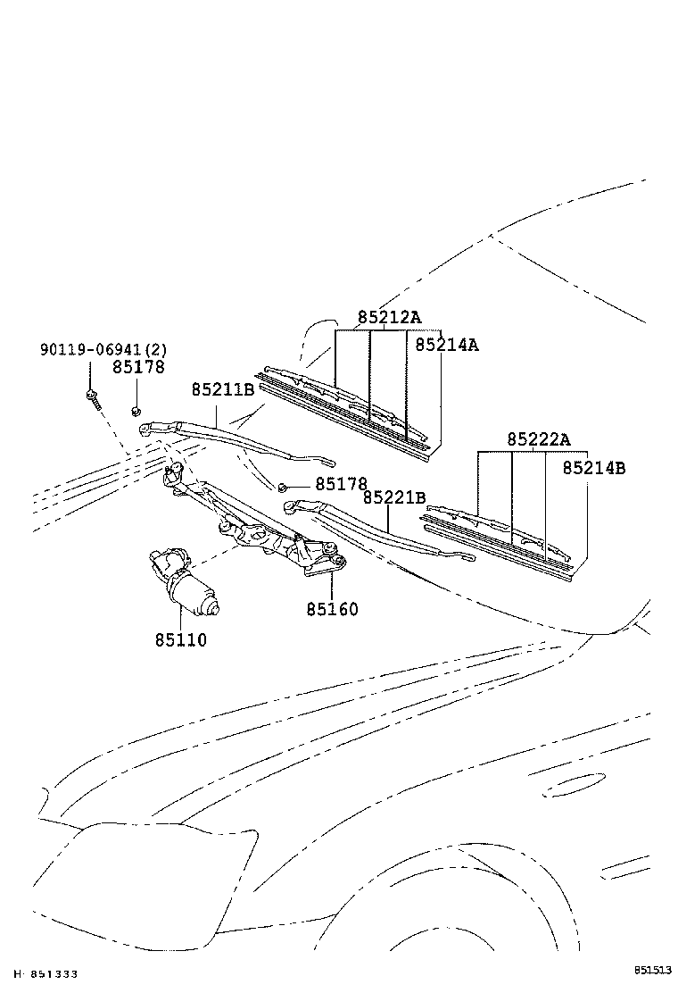  CROWN |  WINDSHIELD WIPER