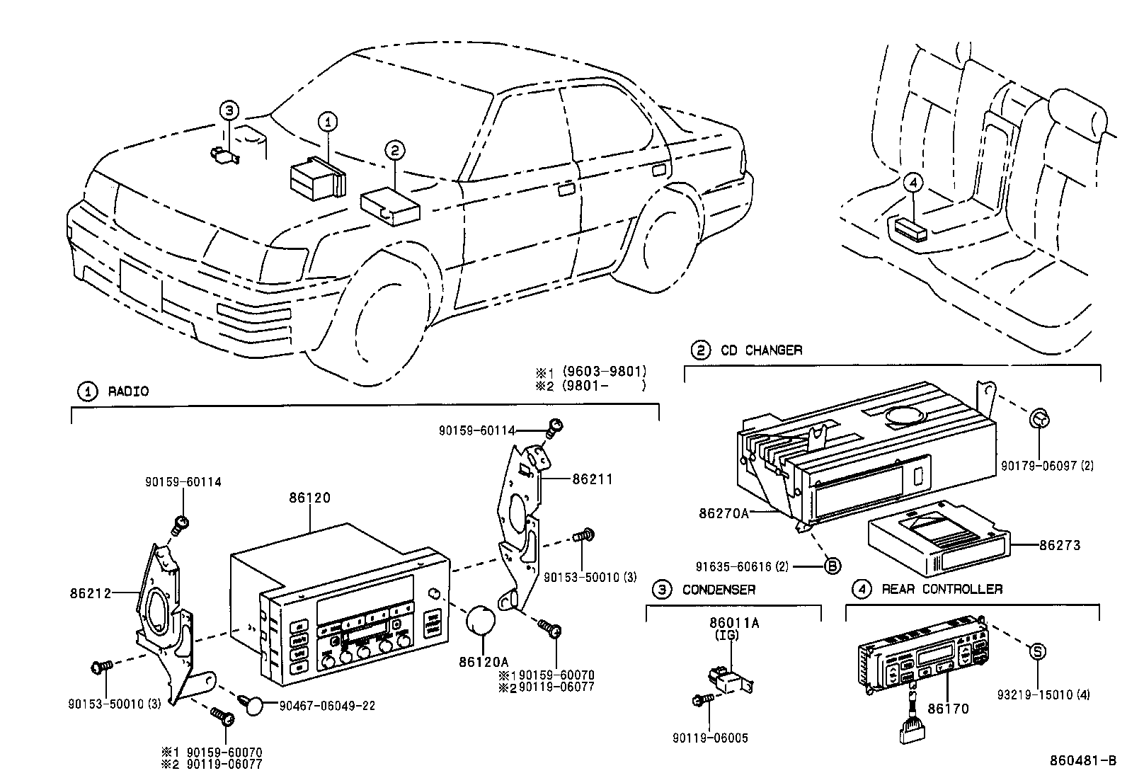  LS400 |  RADIO RECEIVER AMPLIFIER CONDENSER