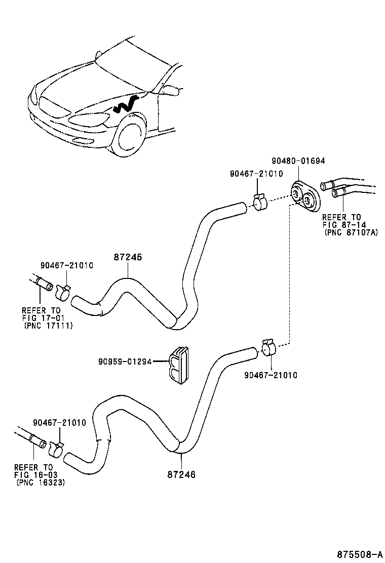  CAMRY |  HEATING AIR CONDITIONING WATER PIPING