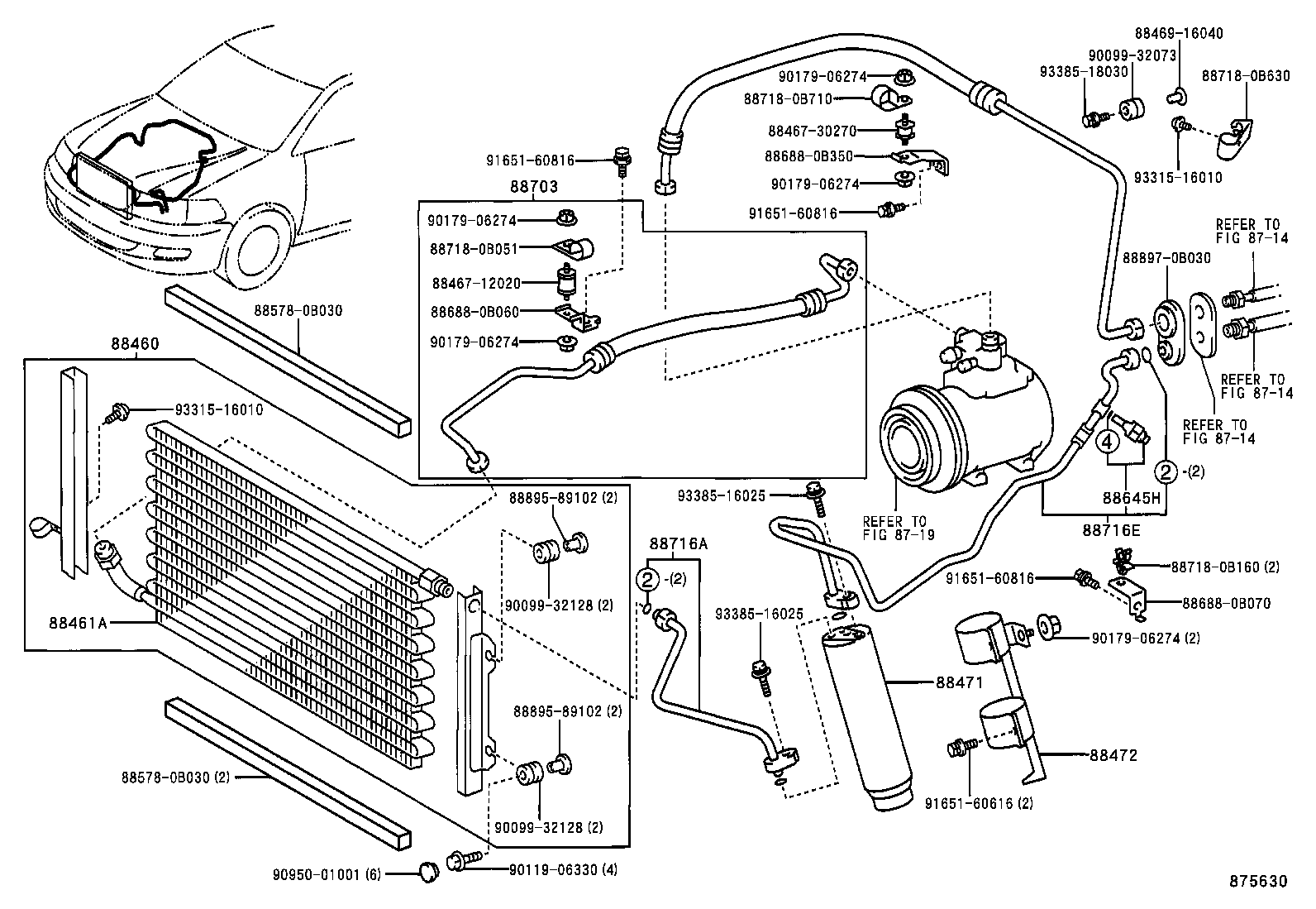  T U V |  HEATING AIR CONDITIONING COOLER PIPING