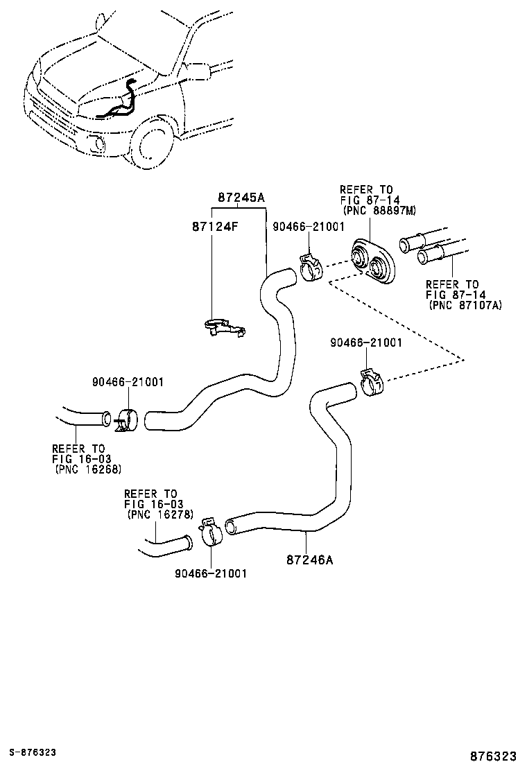  RAV4 |  HEATING AIR CONDITIONING WATER PIPING