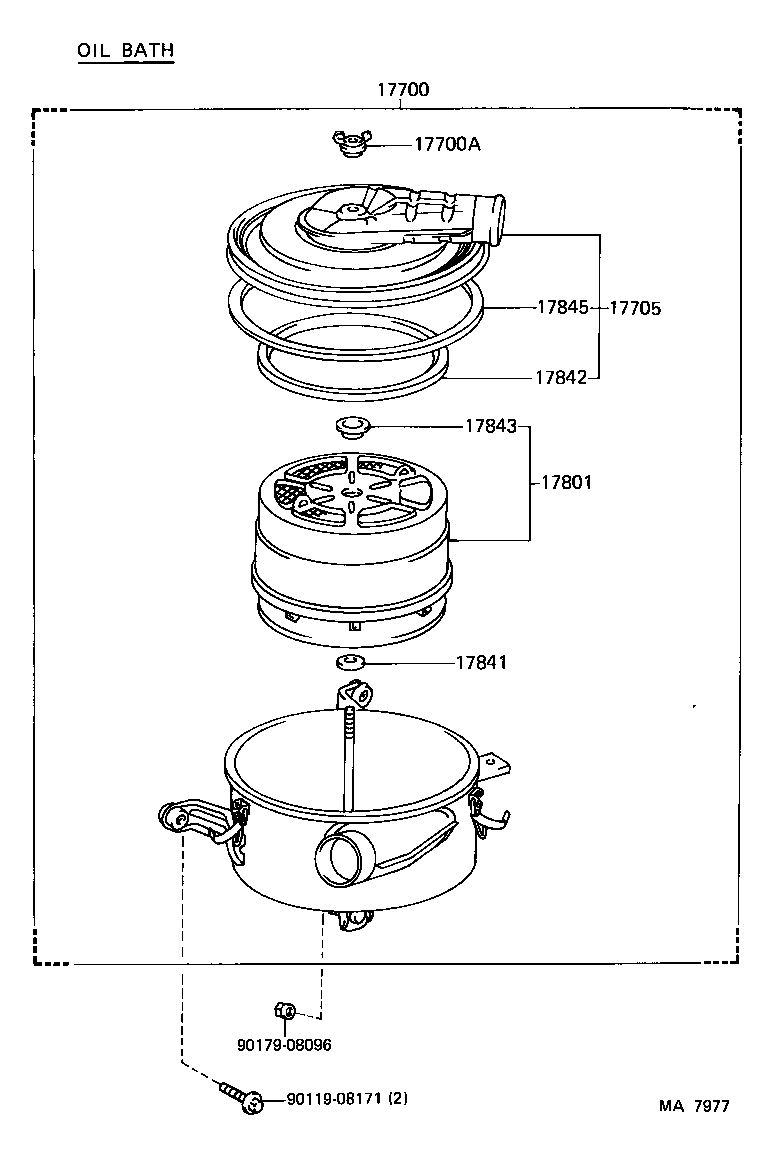  LAND CRUISER 70 |  AIR CLEANER