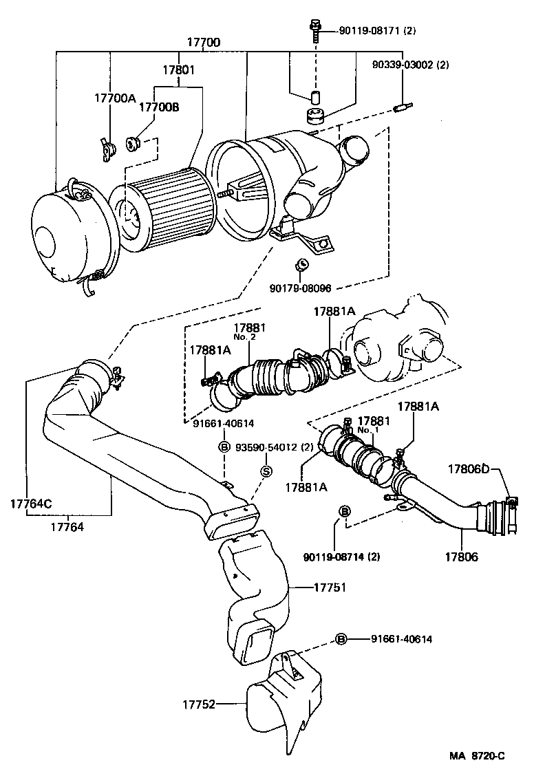  LAND CRUISER 70 |  AIR CLEANER