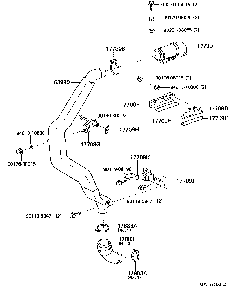  DYNA 150 |  AIR CLEANER