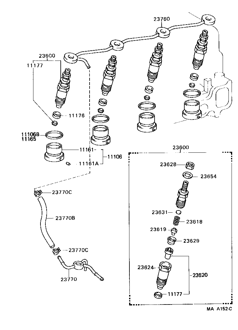  DYNA 150 |  INJECTION NOZZLE