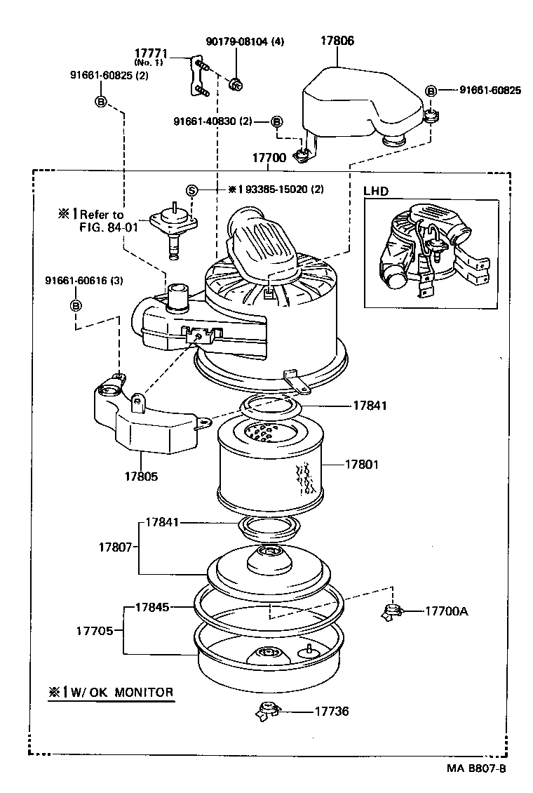  DYNA 150 |  AIR CLEANER