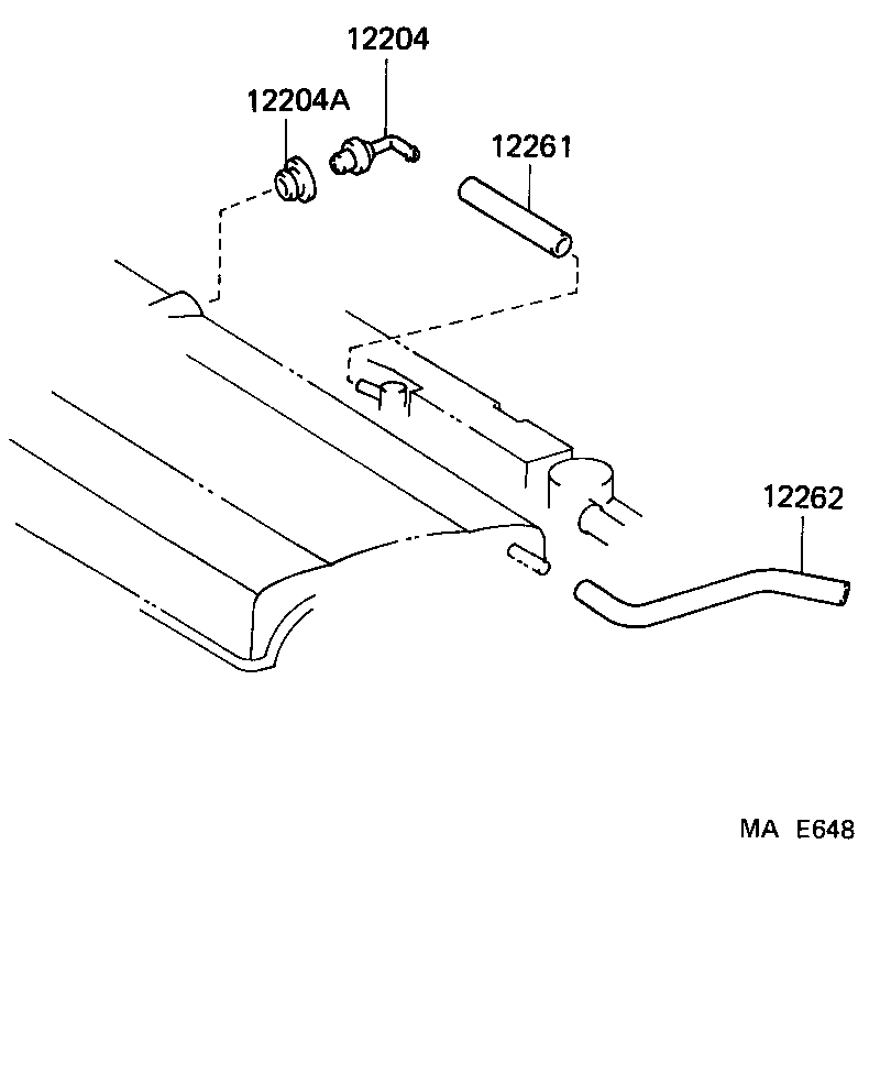  COROLLA |  VENTILATION HOSE