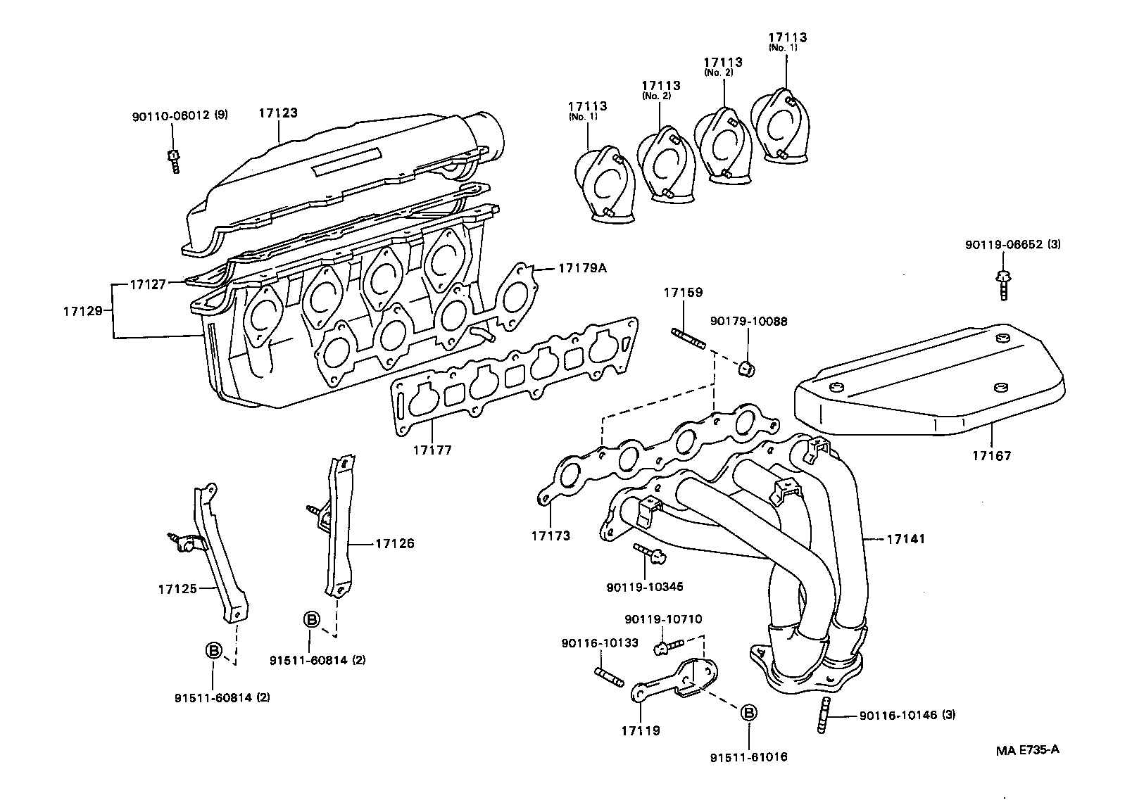  COROLLA |  MANIFOLD