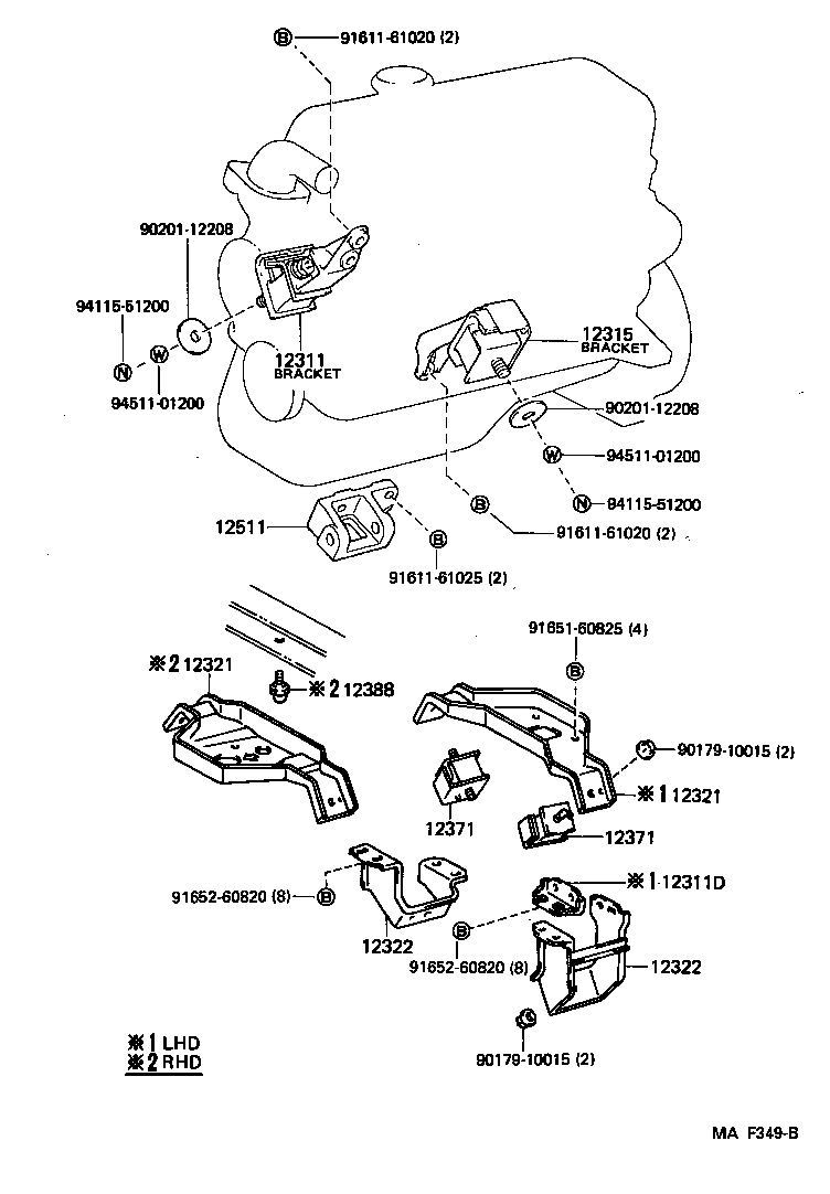  LITEACE VAN WAGON |  MOUNTING