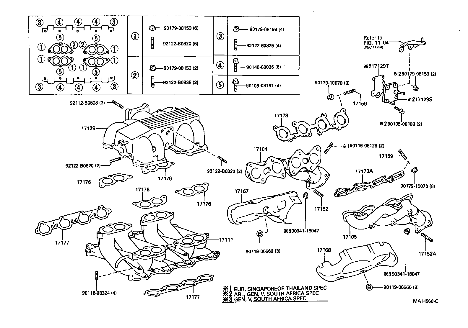  LS400 |  MANIFOLD