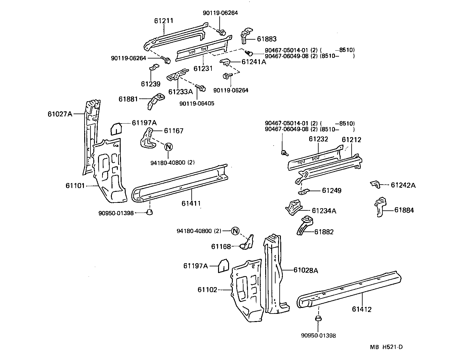  LAND CRUISER 70 |  SIDE MEMBER