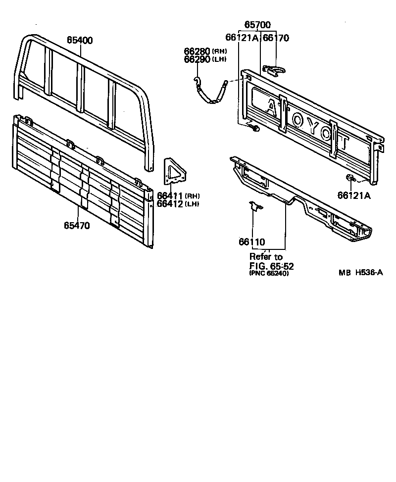  LAND CRUISER 70 |  REAR BODY GUARD FRAME TAIL GATE