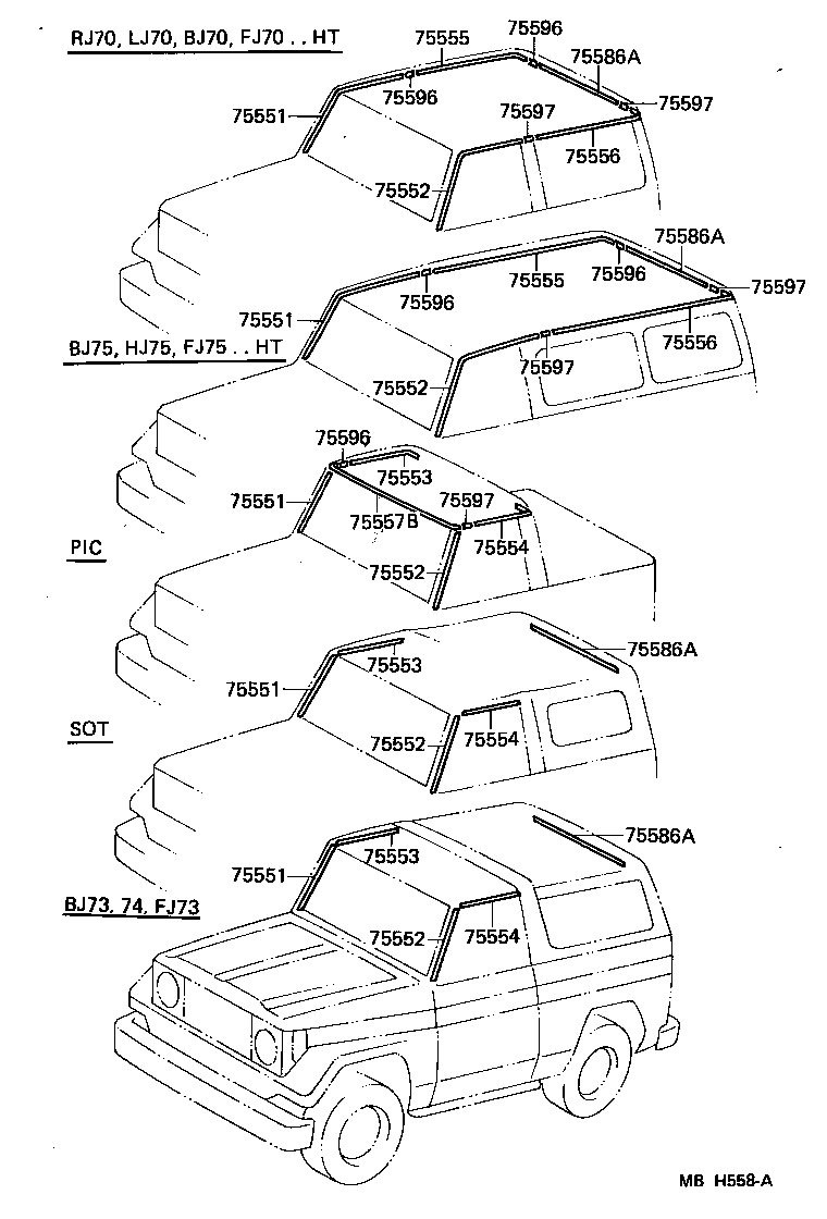  LAND CRUISER 70 |  MOULDING