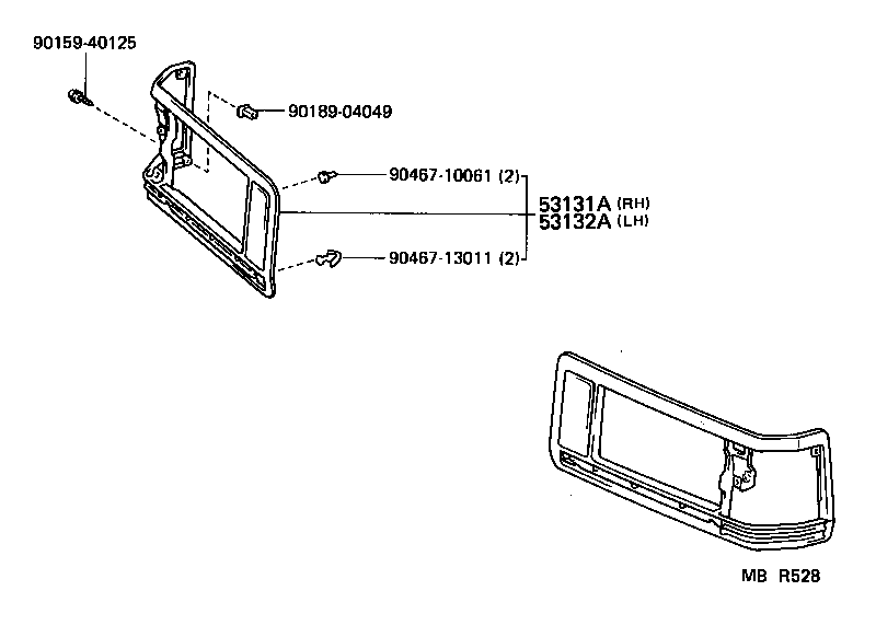  LITEACE |  RADIATOR GRILLE